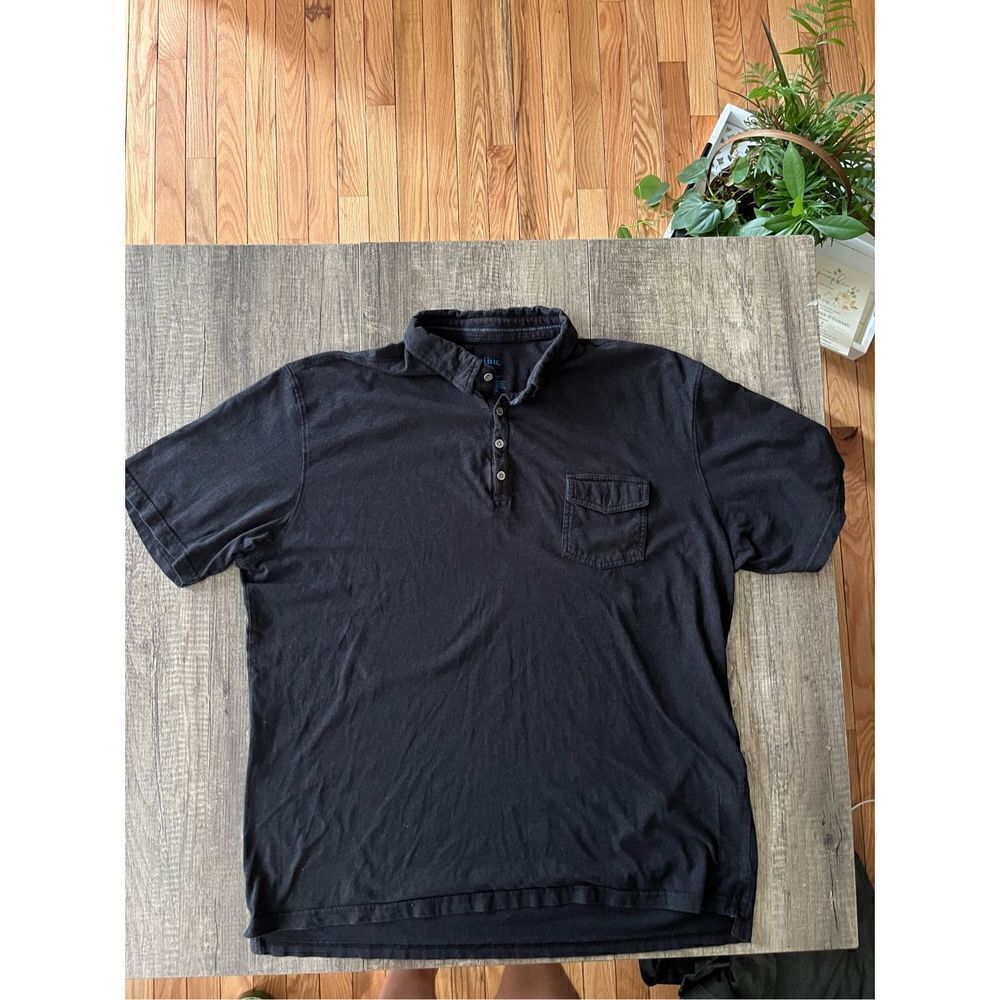 Kuhl Men’s Polo Black 2XL XXL Front Pocket